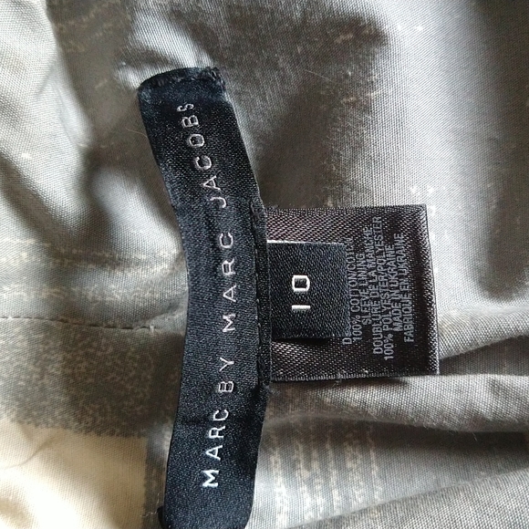 MARC BY MARC JACOBS MILITARY STYLE DOUBLE-BREASTED PEACOAT - Picture 8 of 9